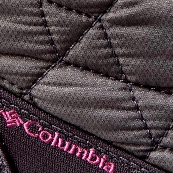 new Columbia ✪ Minx III Mid Faux Fur Waterproof Snow Boots ✪ Black Pink ✪ Size 4 - Picture 12 of 16